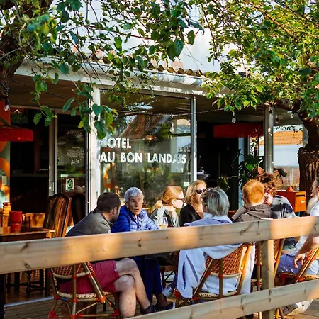 ホテル Au Bon Landais Surf Guinguette *