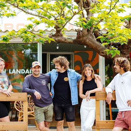 Au Bon Landais Surf Guinguette ホテル *