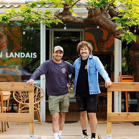 ホテル Au Bon Landais Surf Guinguette